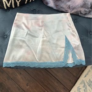 Frankie’s bikinis silk skirt
